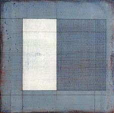 abstract landscape art, round paintings, contemporary landscape painting, tree painting, abstract architectural form, urban landscape painting,