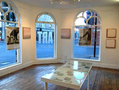 abstract landscape art, round paintings, contemporary landscape painting, tree painting, abstract architectural form, urban landscape painting,